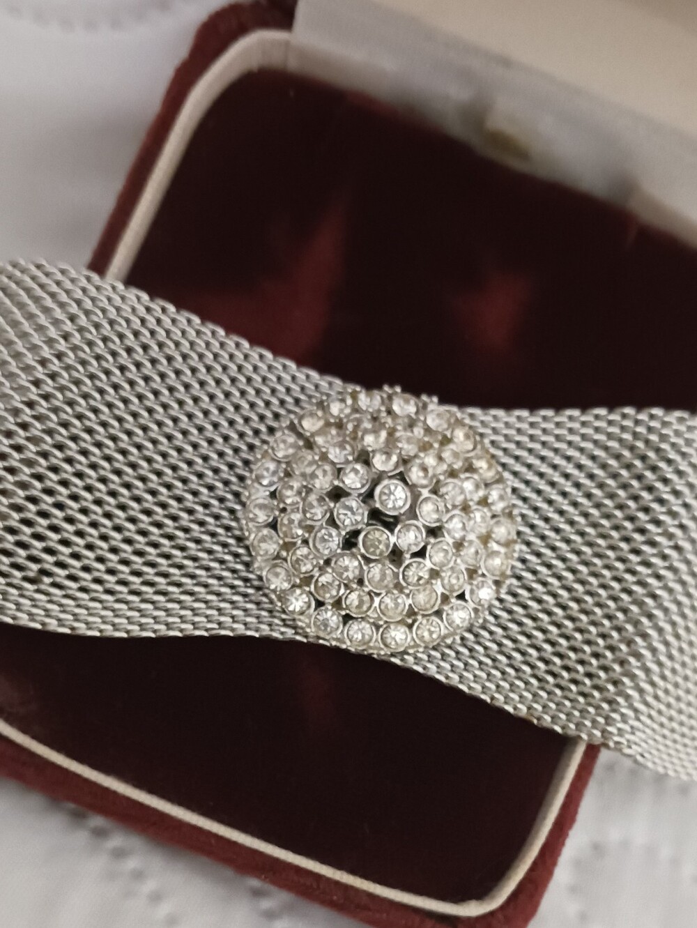 Judy Lee Art Deco Revival Vintage Bracelet Silver - Picture 2 of 13
